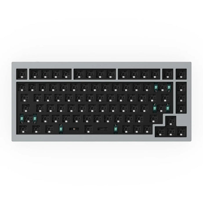 Q1 75% QMK/VIA 鋁製鍵盤套件(不含鍵帽軸體) 有線 RGB CNC鋁 Mac/Win 熱插拔 - Fin Shop Taiwan