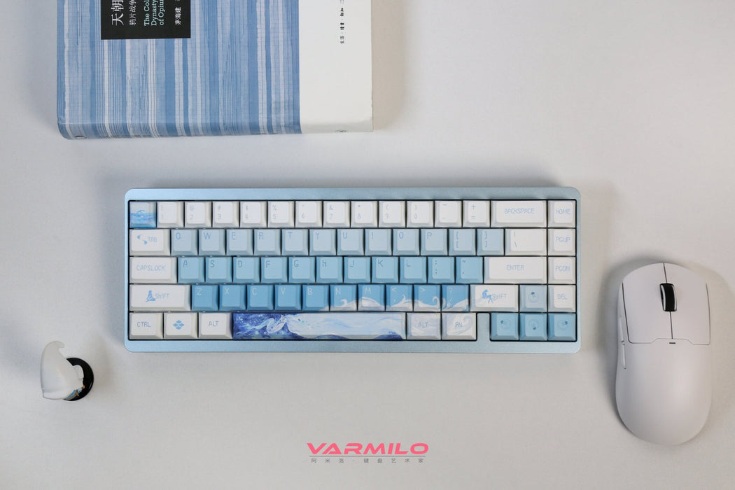 【新品上市】Varmilo Muse65 HE 鋁框 有線磁軸鍵盤-Ariel 愛麗兒 - Fin Shop
