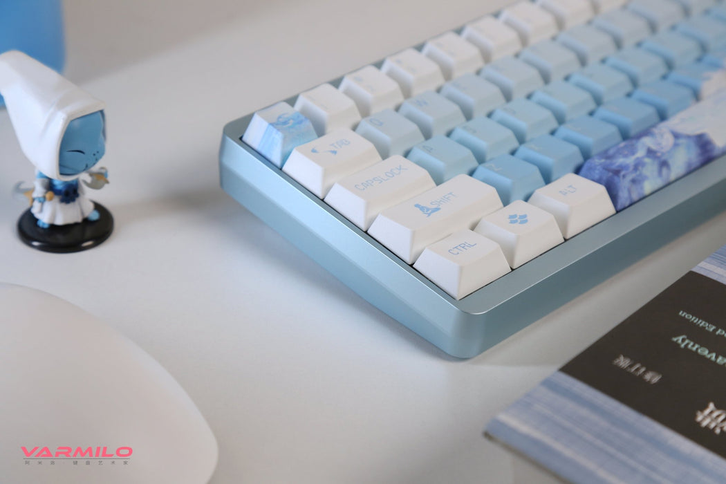 【新品上市】Varmilo Muse65 HE 鋁框 有線磁軸鍵盤-Ariel 愛麗兒 - Fin Shop