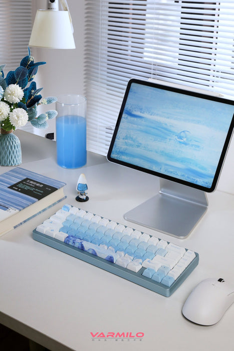 【新品上市】Varmilo Muse65 HE 鋁框 有線磁軸鍵盤-Ariel 愛麗兒 - Fin Shop