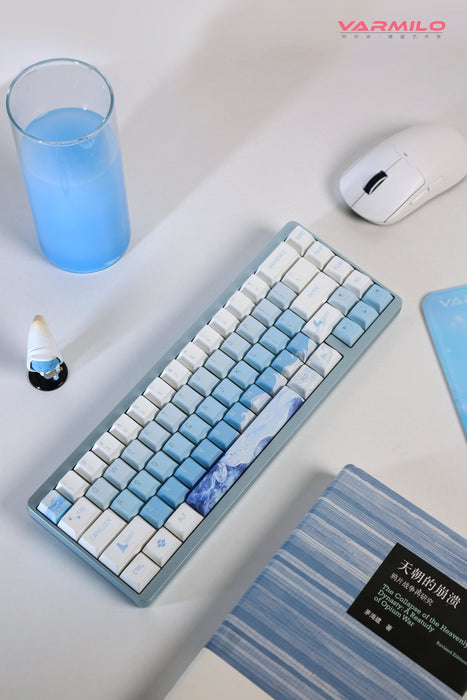 【新品上市】Varmilo Muse65 HE 鋁框 有線磁軸鍵盤-Ariel 愛麗兒 - Fin Shop
