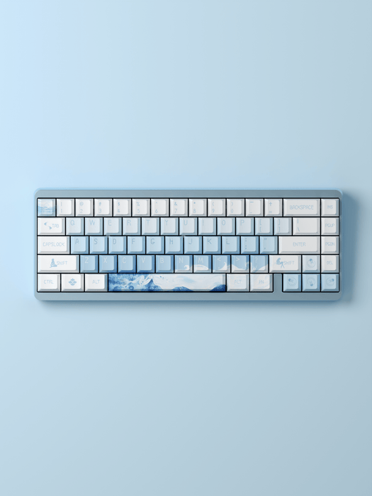 【新品上市】Varmilo Muse65 HE 鋁框 有線磁軸鍵盤-Ariel 愛麗兒 - Fin Shop