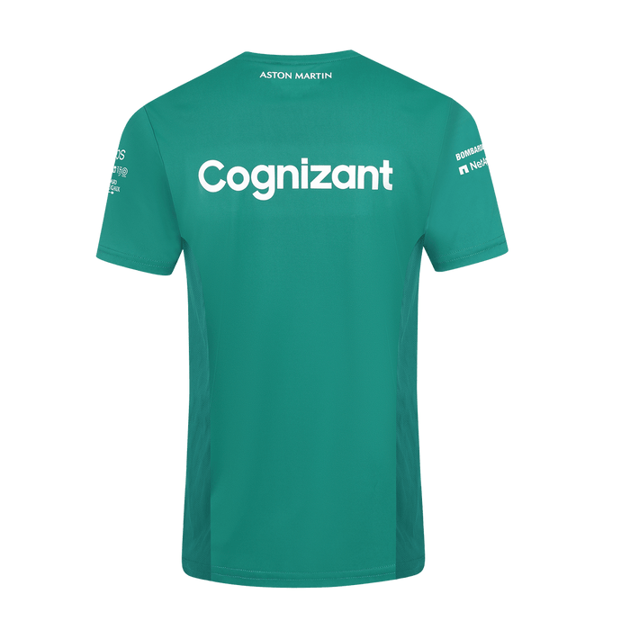 Aston Martin Cognizant F1 2022 Official Team T-shirt - Men - Tesoro Taiwan