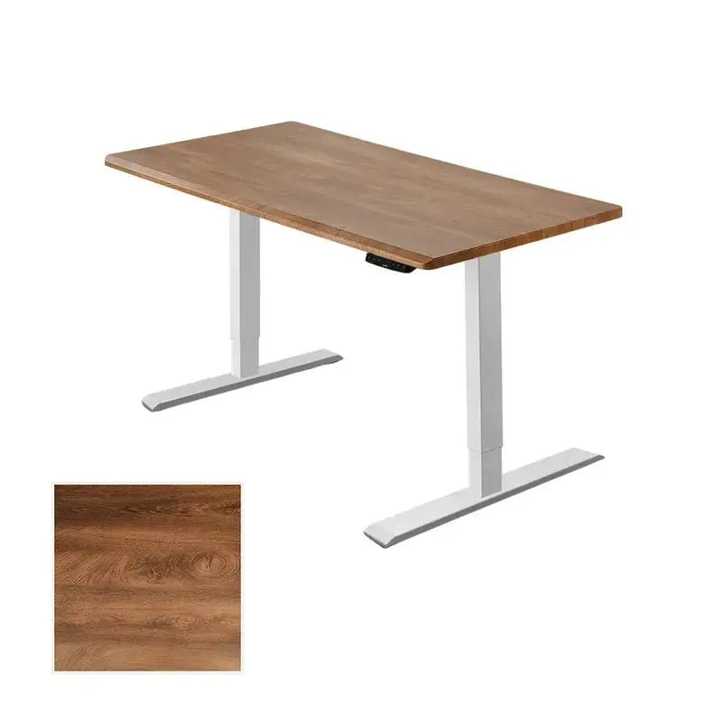 Funte-Mini+ 雙柱電動升降桌-120 x 60cm 四方型 - Fin Shop Taiwan