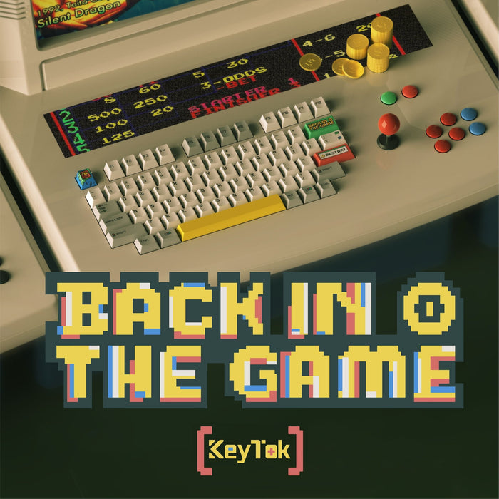 【預購】Keytok-Back in Game回到遊戲(復古版) 152鍵帽組 - Fin Shop Taiwan