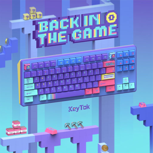 【預購】Keytok-Back in Game回到遊戲 152鍵帽組 - Fin Shop Taiwan