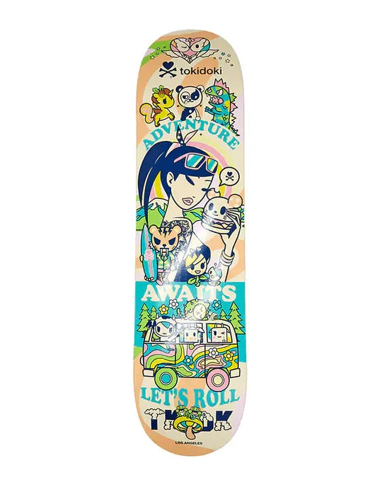 Tokidoki-Adventure Awaits 滑板板身 - Fin Shop Taiwan