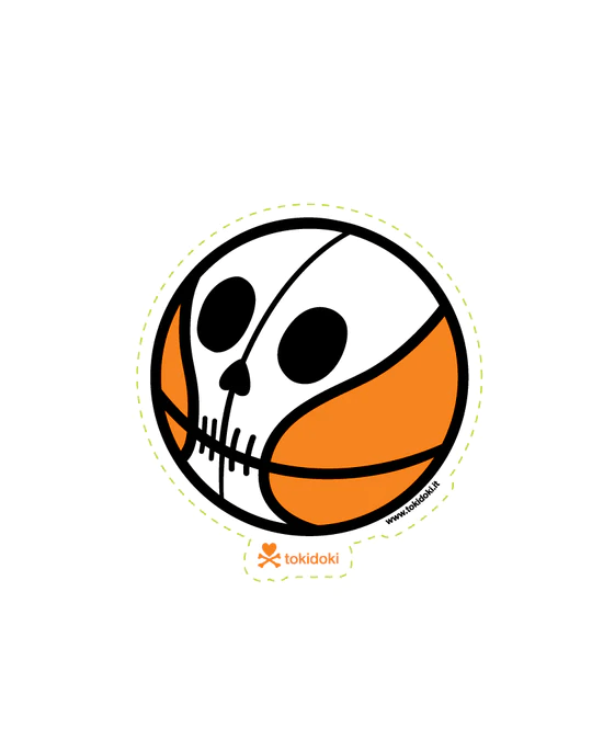 Tokidoki-Basketball 貼紙 - Fin Shop Taiwan