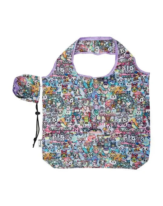 Tokidoki-Cotton Candy Carnival 可折疊購物袋 - Fin Shop Taiwan