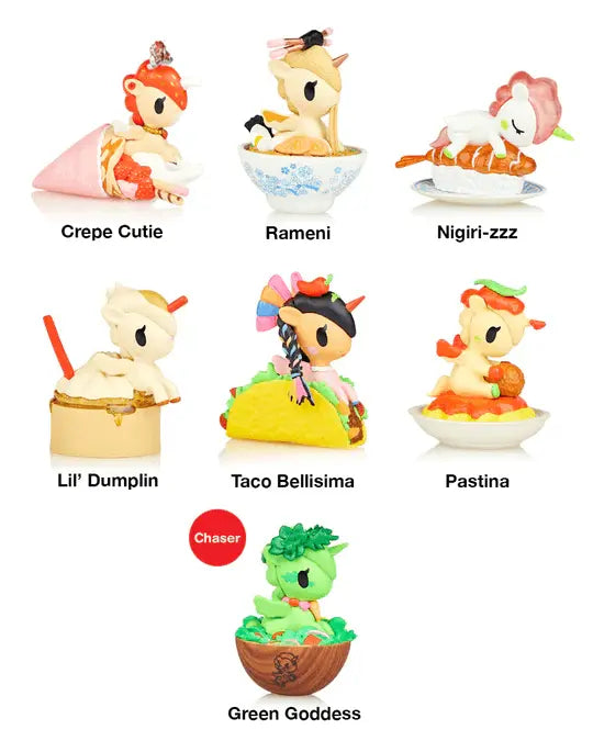 Tokidoki-Delicious Unicorno Series 2 盲盒 - Fin Shop Taiwan