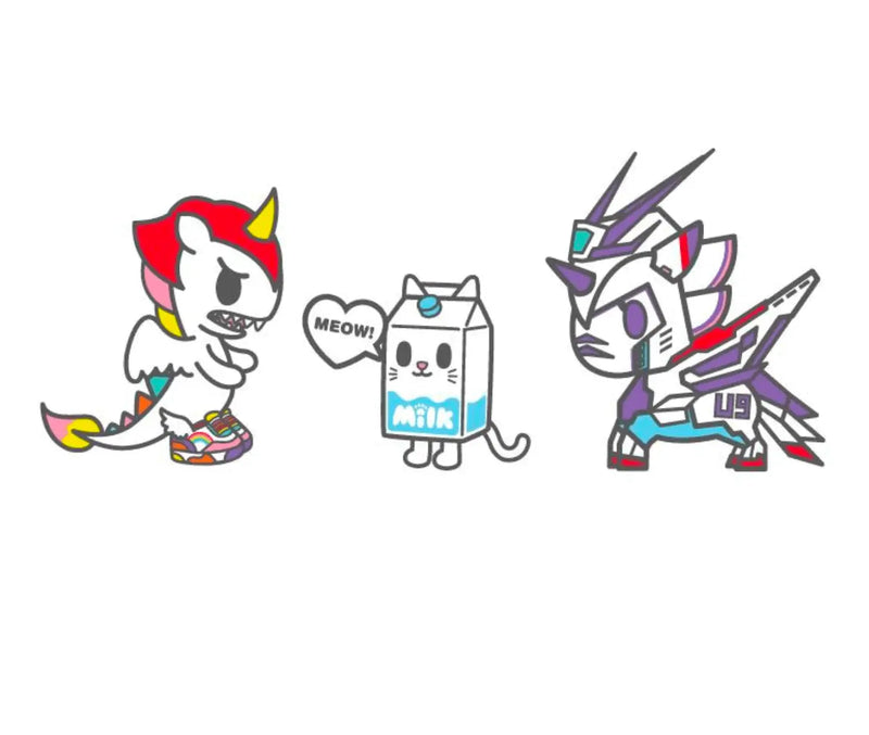 Tokidoki-Enamel 胸針套裝 - Fin Shop Taiwan