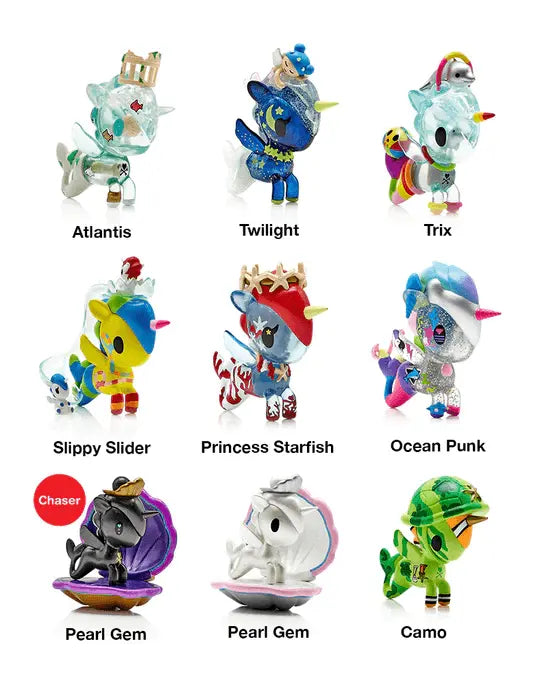 Tokidoki-Mermicorno Series 7 盲盒 - Fin Shop Taiwan