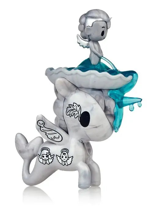 Peluche Tokidoki Fantasma Mermicorno 20 Cm, Serie 2, Morbido E Collezionabile, Unicorno Sirena