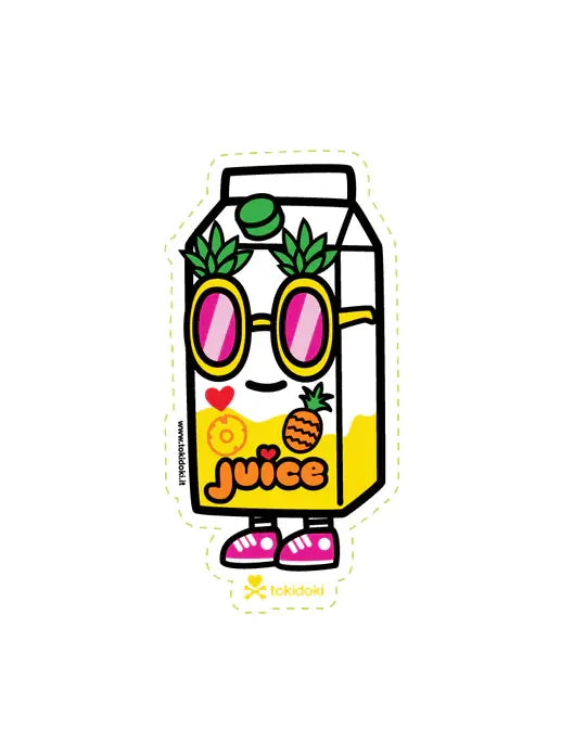 Tokidoki-Miss Tropicool 貼紙 - Fin Shop Taiwan