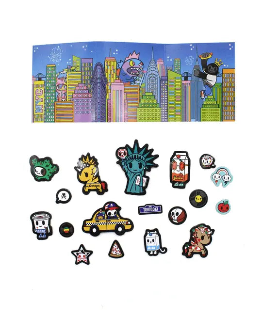 Tokidoki-NYC Collection 磁鐵組 - Fin Shop Taiwan