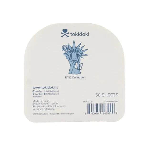 Tokidoki-NYC Collection Skyline 便利貼 - Fin Shop Taiwan