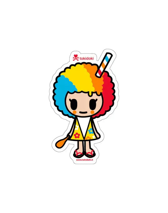Tokidoki-Rainbow Ice 貼紙 - Fin Shop Taiwan