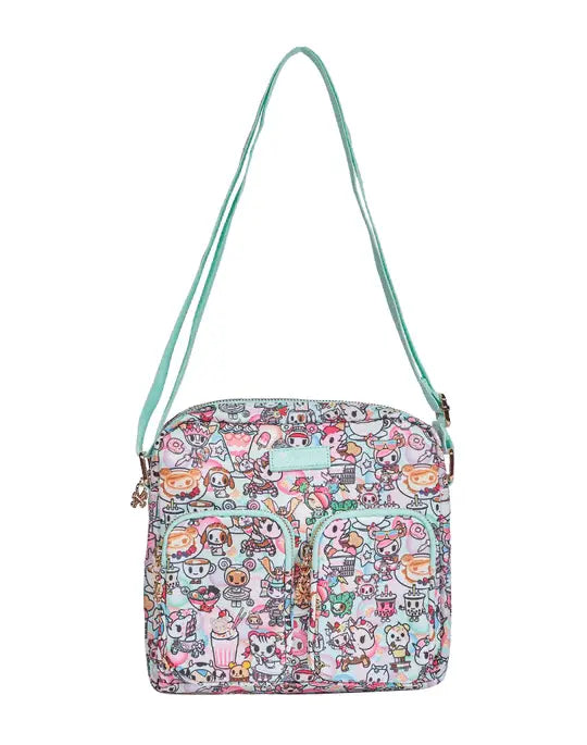 Tokidoki-Swee Cafe Double Pocket 側背包 - Fin Shop Taiwan