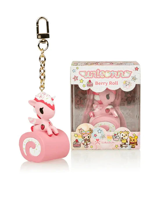Tokidoki-Sweet Cafe Berry Roll 吊飾 - Fin Shop Taiwan