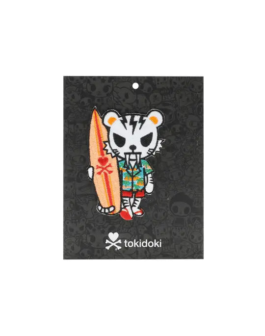 Tokidoki-Tiger Wave 刺繡貼 - Fin Shop Taiwan