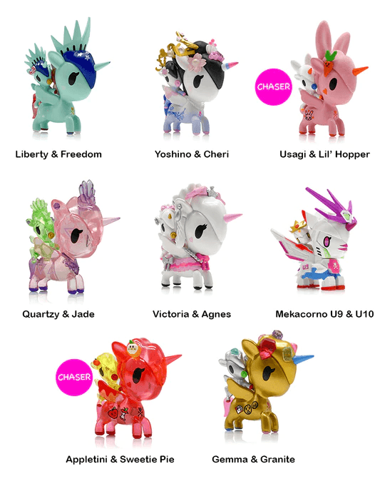 Tokidoki-Unicorno Bambino Series 2 盲盒 - Fin Shop Taiwan