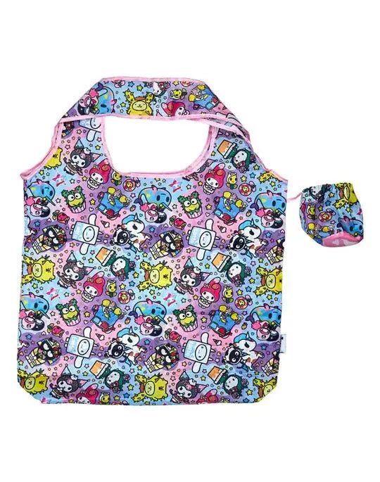 Tokidoki x Hello Kitty and Friends Series 2 可折疊購物袋 - Fin Shop Taiwan