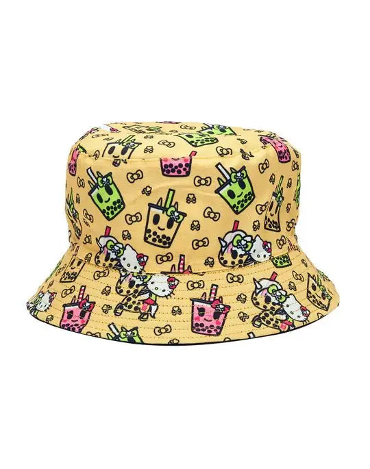 Tokidoki x Hello Kitty Boba Kitty 雙面漁夫帽 - Fin Shop Taiwan